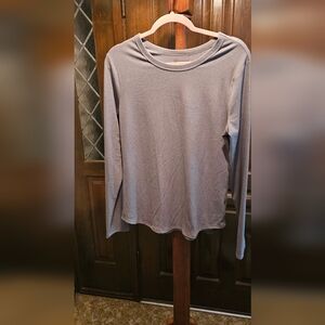 No Boundaries Charcoal Knit Top